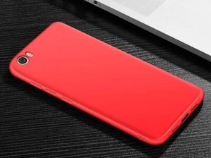 TPU Silikon Case für Handy Xiaomi Mi 6 Cover Bumper Etuis Schutz Hülle Rot Neu - Bild 1 von 7