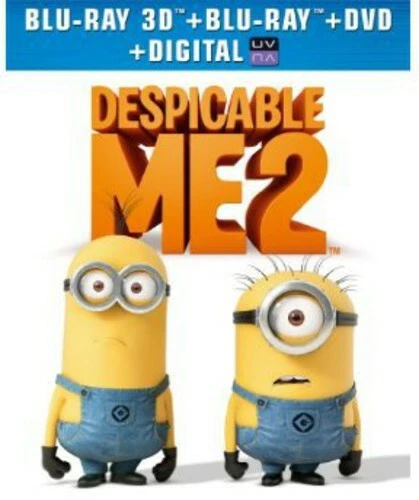 Despicable Me 2 3D (3D Blu-ray) - - - **3D DISC ONLY** (no case) - Image 1 of 1