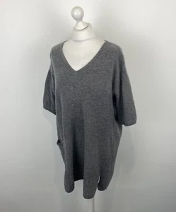 Seasalt Windowsill Tunic Jumper Grey Wool Blend Size Small Women’s - Picture 1 of 15