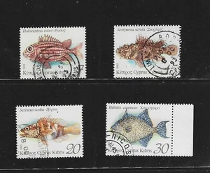 1993 FISHES CYPRUS RED SOLDIER SCORPION COMBER TRIGGER FINE USED SEA LIFE FOOD - Picture 1 of 1