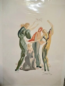 Salvador Dali "La Danse" Hand signed and Numbered (149 Of 250). Beautiful! - Picture 1 of 1