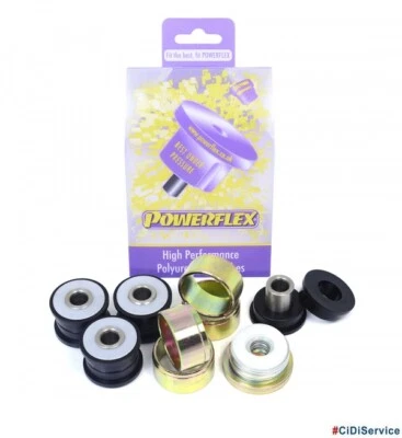 Kit 4 Silent Block Anteriori Braccio Trasv Posteriore Powerflex Alfa GT 147 156 - Immagine 1 di 3