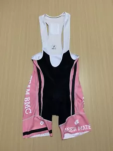 Beer Mates Cycling Bib Shorts Mens ~ XL ~ Biking w/ Padded Support Compression - Picture 1 of 12