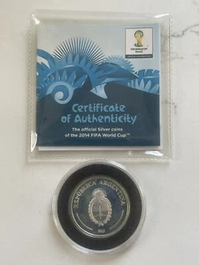 Argentinien 5 Pesos 2013, FIFA WM 2014 - Copa do Mundo da FIFA Brasil 2014 - Bild 1 von 6