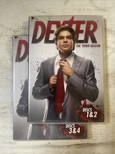 Dexter Complete 3rd Season Box Set DVD 4 Disc Showtime Crime Action Drama Hall - Picture 1 of 7