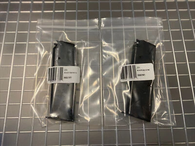 2 PACK!!! 1911 7RD 45ACP BLUE MAGAZINE OEM ORIGINAL EQUIPMENT (25M) - Image 1 of 2