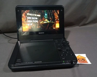 Sony 7-Inch Portable DVD Player Black (DVP-FX750) - Image 1 of 4