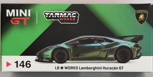 TSM Mini GT LB Works Lamborghini Huracan GT Magic Green 1/64 Diecast RHD 146 - Picture 1 of 11