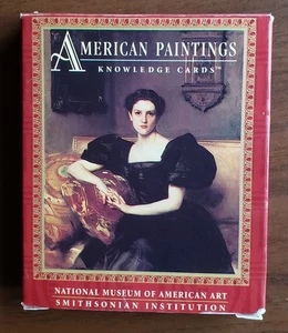Museum American Art Paintings Knowledge Cards Set of 46 Smithsonian 3.25" x 4" - Bild 1 von 4
