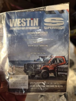 Westin Outlaw Nerf Step Bars, part number 58-52775, designed for 2005-2019... - Image 1 of 3