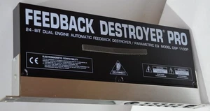 Behringer Feedback Destroyer Pro DSP1100P in  prima Zustand, mit Anleitung - Bild 1 von 16
