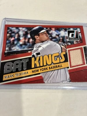 MARK TEIXEIRA 2015 DONRUSS BAT KINGS GAME USED BAT RELIC #19 New York Yankees - Image 1 of 3