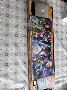 Star Wars Panorama jigsaw puzzles X 3 ALL Complete Panaramic Puzzles CHECKED - Picture 1 of 9