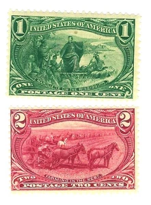 EAS_STAMPS US #285- 286 MNH SCV $147.50 - Picture 1 of 2