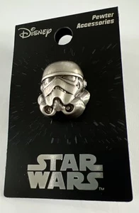 Stormtrooper (Star Wars) Pewter Hat Lapel Pin Disney I - Picture 1 of 3