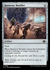 x1 Runaway Boulder - Lost Caverns of Ixalan - NM - MTG - Picture 1 of 1