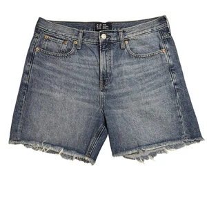 Pantalones Cortos GAP Boyfriend Denim Dobladillo Crudo Talla 10/30 - Imagen 1 de 2