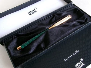 Pluma Estilográfica Montblanc Noblesse Doue 18K Plumín Mármol Verde - Imagen 1 de 15
