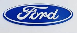 Letrero decorativo de pared de habitación con logotipo de coche Ford cueva garaje exhibición fabricante - Imagen 1 de 4