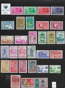 WC1_4247*. VIETNAM. Schönes Lot von Briefmarken 1960-1975. w. cplt. & unkomplt. sets. MNH - Bild 1 von 1