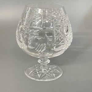 Kristall schwer Schnaps Schnaps Glas signiert keltisches Handshake Design - Bild 1 von 10