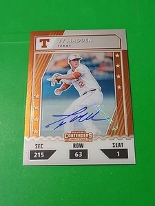 Ty Madden 2021 Elite Extra Edition College Tickets Optic Auto 45/99 - Bild 1 von 7