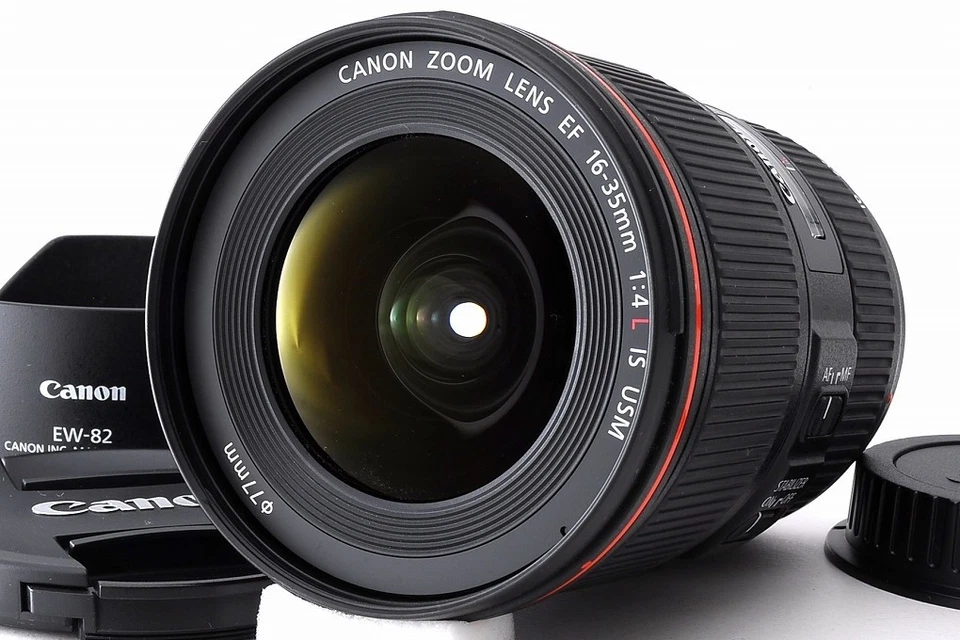 Canon EF 16-35mm f/4 L IS USM Objektiv + Gegenlichtblende [neuwertig] aus JAPAN - Bild 1 von 4