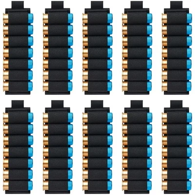 10 Packs 7 Rounds Shell Card Holder | Buttstock Shell Holder | 12/20 Ga Side ... - Image 1 of 4