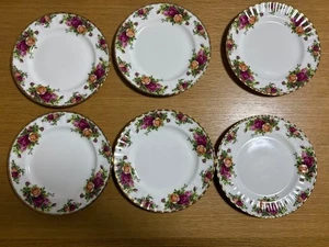Juego de 6 platos Royal Albert Old Country Roses 20 cm - Imagen 1 de 10