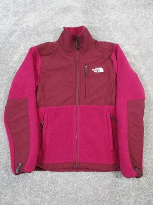 Chaqueta The North Face Denali para mujer pequeña púrpura Polartec cremallera completa polar Foto 1 de 4