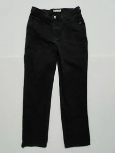 Lee Womens Classic Size 10 M Black Rhinestone Embroidered Ankle Jeans - Picture 1 of 11