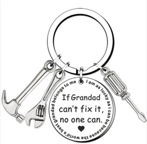 If Grandad Can't Fix It, No One Can Keyring - Picture 1 of 4