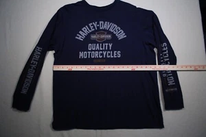 Camisa Harley Davidson para hombre Evansville IN Buds Harley gráfica logotipo manga - Imagen 1 de 11