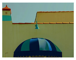 Laguna Beach Roof, 12"x16", Fine Art Museum Quality Print