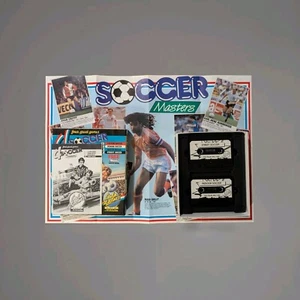 ZX Spectrum "Soccer Simulator" 4x Games & 'Shoot!' Football Masters Poster 1991 - Picture 1 of 9