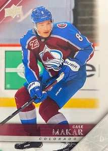 CALE MAKAR NHL HOCKEY CARD UPPER DECK T-18 EXTENDED SERIES COLORADO D - Picture 1 of 2
