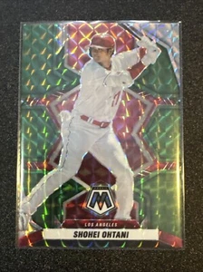 Mosaico Panini Shohei Ohtani 2022 - Mosaico verde Prizm #164 - Imagen 1 de 3