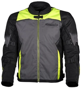 Chaqueta de motocicleta textil Tourmaster Intake para hombre de alta visibilidad - Imagen 1 de 2