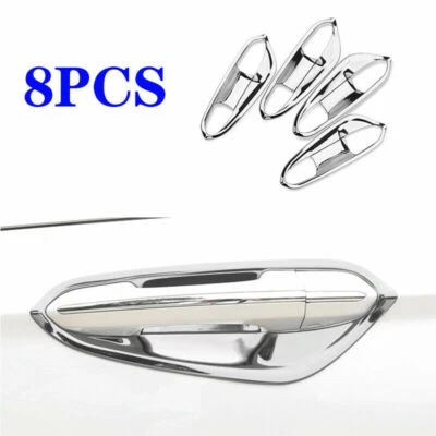 Tazón de puerta exterior de acero cromado para Ford Mondeo Fusion 2013-2020 Foto 1 de 4