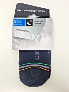 Calcetines Icebreaker Merino Lana Hombre Estilo de Vida Corte Bajo (Talla Pequeña) Negros - Imagen 1 de 3
