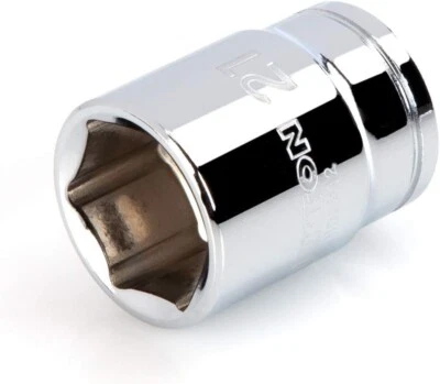 1/2 Inch Drive x 21 mm 6-Point Socket | TEKTON SHD22121 - Image 1 of 4