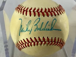 Major League Baseball Autograph Mike Boddicker Baltimore Orioles - Picture 1 of 4