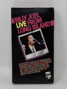 BILLY JOEL - LIVE FROM LONG ISLAND (VHS) (1985) - Picture 1 of 6