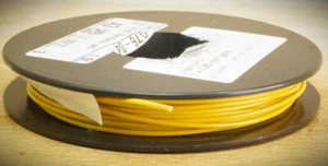 Cable, cordón LIYV, 0,25 mm², 1 rollo, bobina de 25 metros en amarillo nuevo y sin usar - Imagen 1 de 2