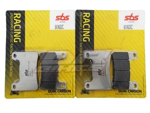 Fits Suzuki GSXR 1000 2007 2008 K7 K8 SBS Dual Carbon Front Brake Pads 806DC - Picture 1 of 5