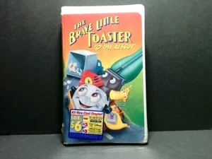 VINTAGE The Brave Little Toaster To The Rescue Clamshell VHS Tape Movie - Picture 1 of 4