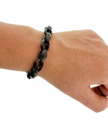 Pulsera ovalada grande de acero Stephen Webster Thorn para hombre Foto 1 de 4