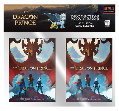 Netflix The Dragon Prince Protective Card Sleeves (100) - Image 1 of 3