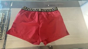 Versace Swim Shorts Red Size 6 $325 - Picture 1 of 2