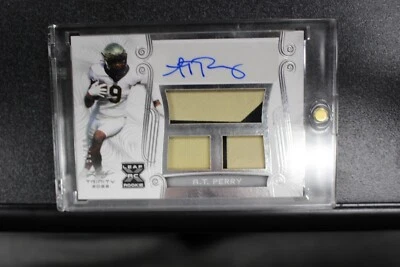 2023 LEAF TRINITY A.T. PERRY ROOKIE/RC AUTO/PATCH RELIC /99 - Image 1 of 2